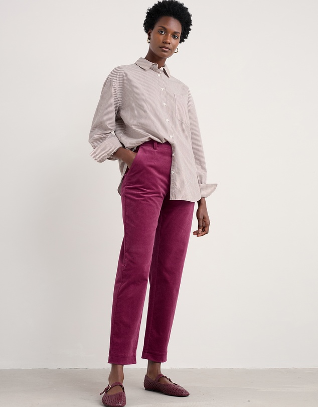 Seasalt - Seasalt Cornwall Pink Crackington Trousers