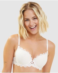 Billet Doux - Gracieuse Lightly-Padded Wired Lace Bra