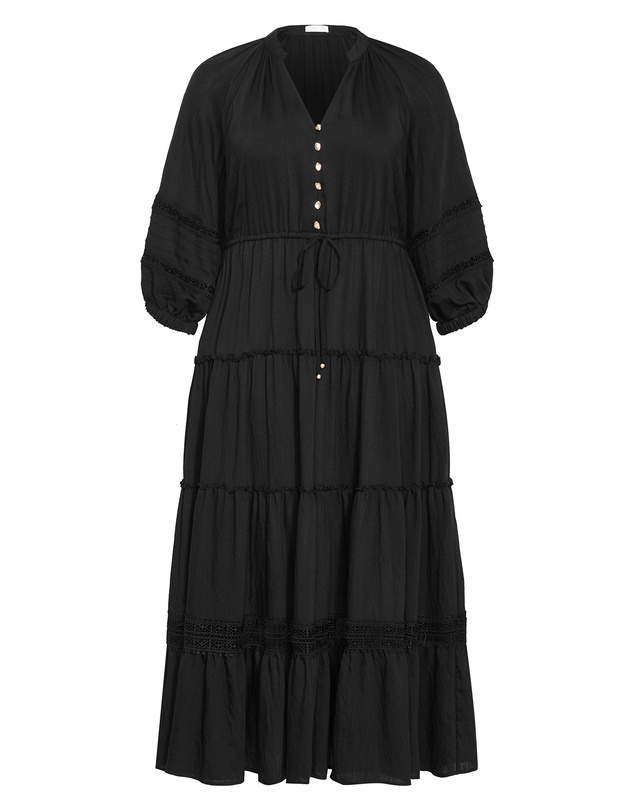 City Chic - Tiana Tier Maxi Dress