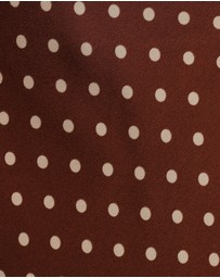 Petal & Pup - Velman Skirt - Brown Polka Dot