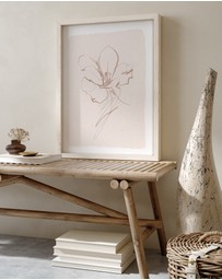Olive et Oriel - Abstract Botanical Lily Art Print