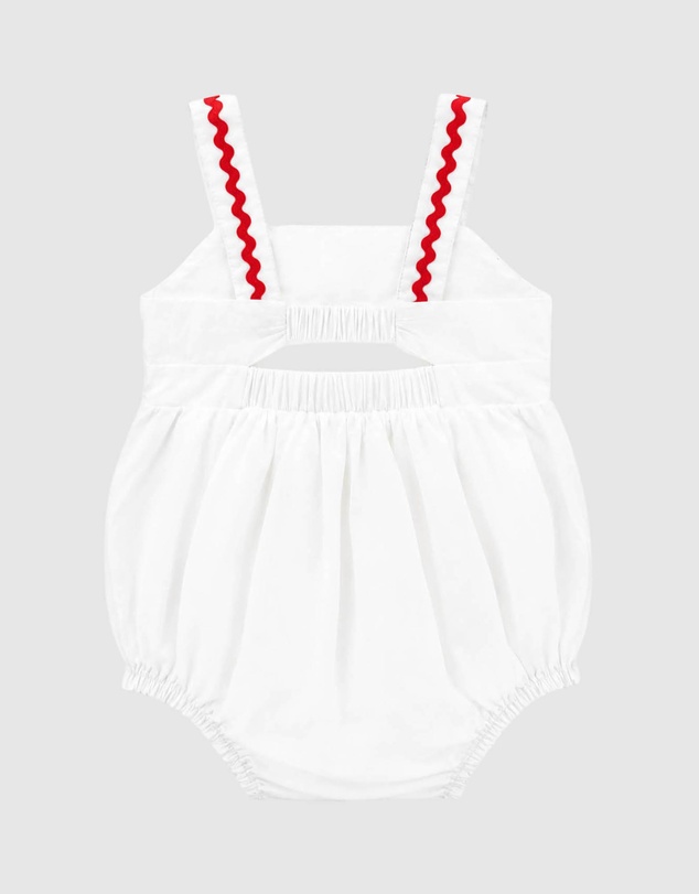 Bebe by Minihaha - Festive Ric Rac Pocket Bodysuit - Babies