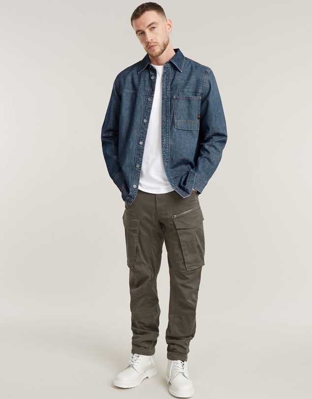 G-Star - Rovic Zip 3D Regular Tapered gs grey