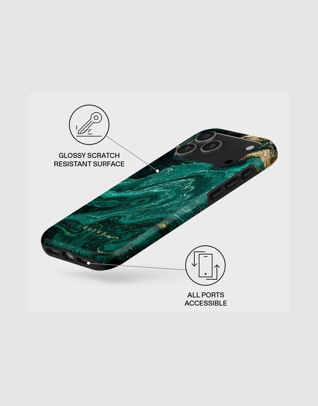 Burga - Burga iPhone 17 Pro Max Tough Magsafe Case Emerald Pool