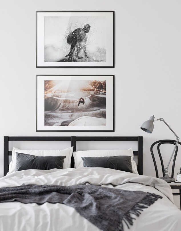 Olive et Oriel - Live To Ride Art Print