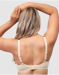 Naturana - Firm Control Plus Size Wirefree Bra With Lace