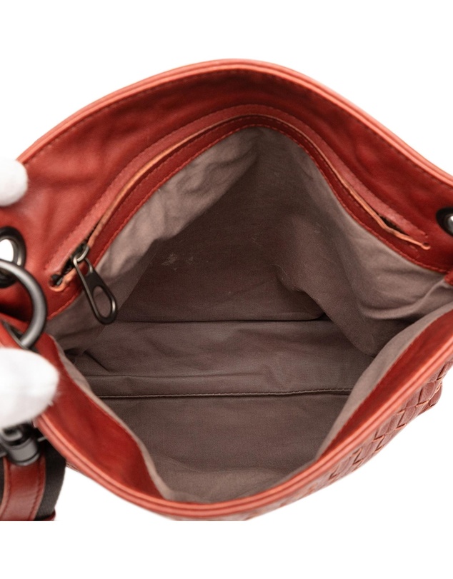 Pre-Loved by Azura Reborn - Pre-Loved Leather Intrecciato Crossbody