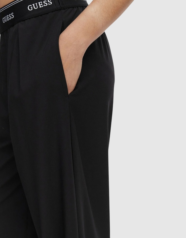 GUESS - Mid-Rise Selene Wide Leg Pants
