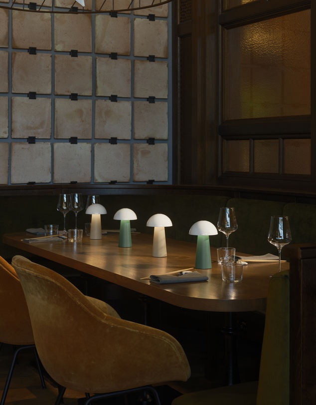 Kreafunk - Kreafunk Bello Lamp, Portable And Rechargeable - Light Wood