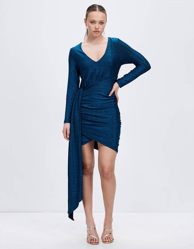 Romance by Honey and Beau - Farrah Long Sleeve Dress