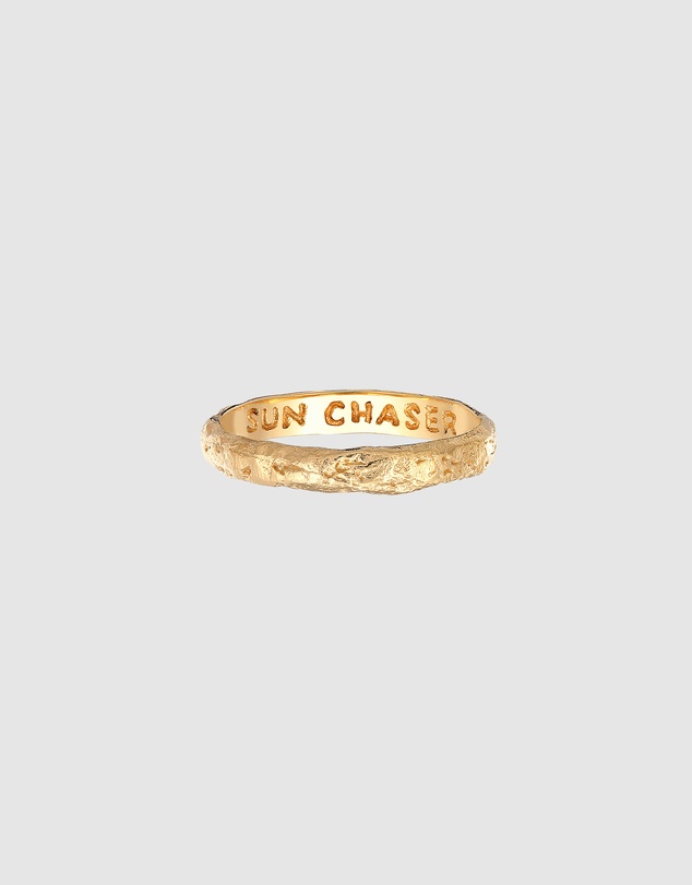Haze & Glory - ICONIC EXCLUSIVE - Sun Chaser Ring in Gold-Plated 925 Silver