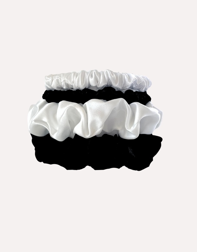 SILK MAGNOLIA - Pure Silk Scrunchie