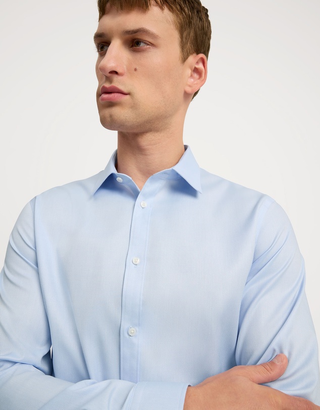 Country Road - Slim Fit Textured Travel Shirt