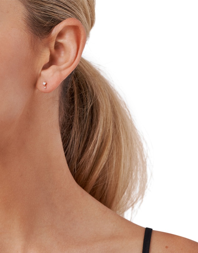 Michael Kors - Premium Rose Gold-Tone Stud Earring