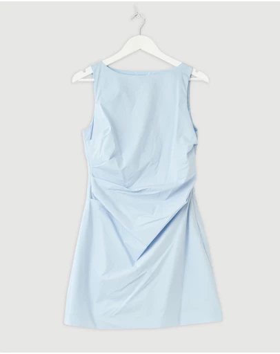 Revibe - Repaired Lover Amala Tuck Detail Mini Dress - AU 12