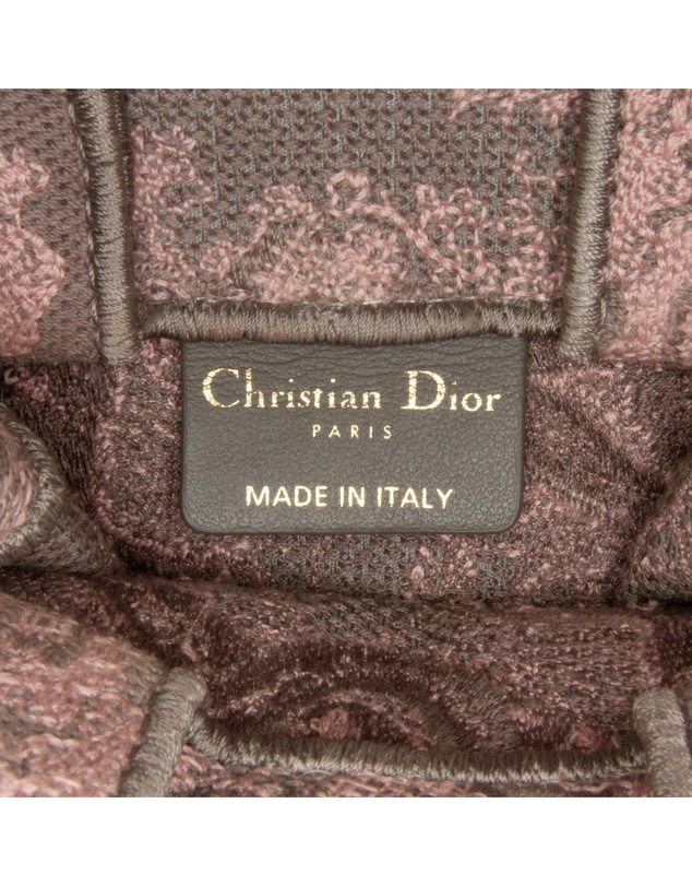 Pre-Loved by Azura Reborn - Pre-Loved Dior Canvas Vertical Book Tote with Detachable Strap