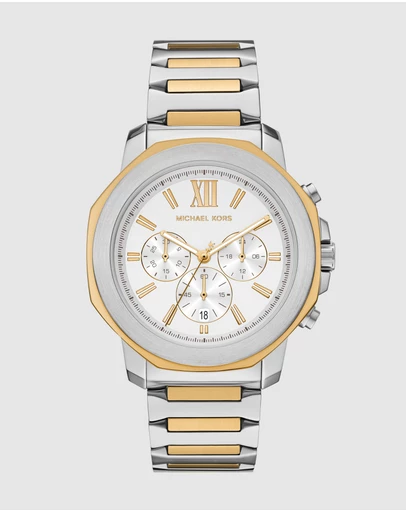 Michael Kors - Prescott Two Tone Chronograph Watch