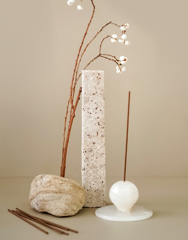 Black Blaze - Orb Incense Burner