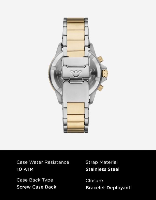 Emporio Armani - Multicolour Chronograph Watch