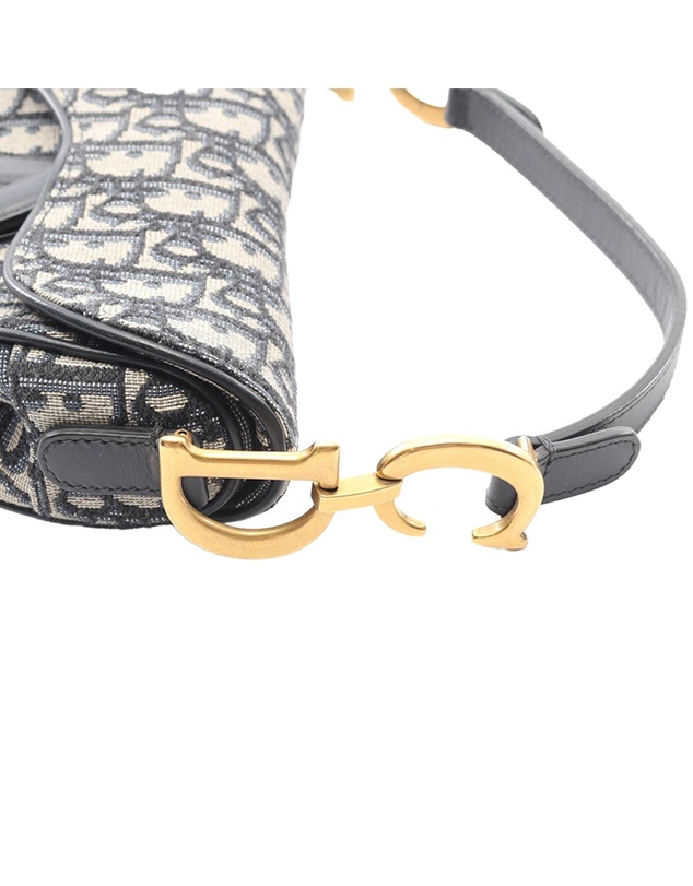 Pre-Loved by Azura Reborn - Pre-Loved Mini Oblique Canvas Saddle Bag
