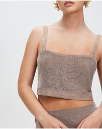 Third Form - Heavy Metal Knit Crop Top