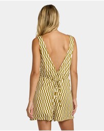 RVCA - Womens Sunnie Jumper Cover Up Romper