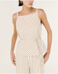 Staple the Label - Lola Tie Waist Top