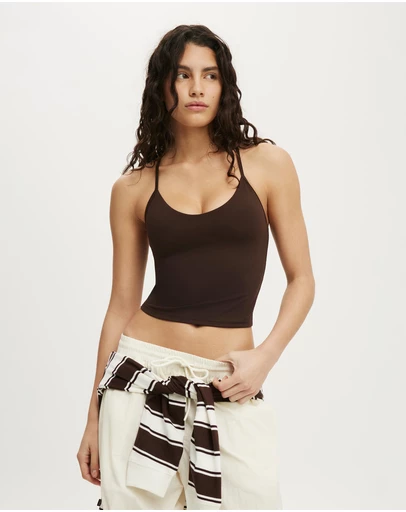 Cotton On Body Active - Ultra Soft V Neck Racer Back Tank