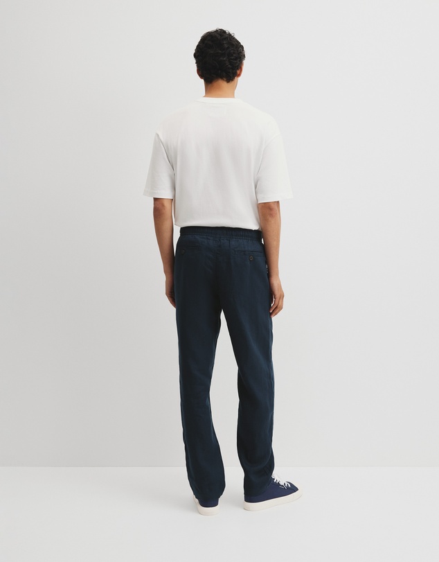 Country Road - Relaxed Fit Linen Drawcord Pant