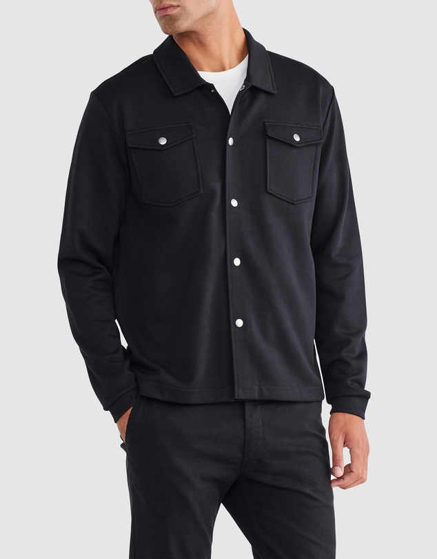 Van Heusen - Jersey Knit Overshirt