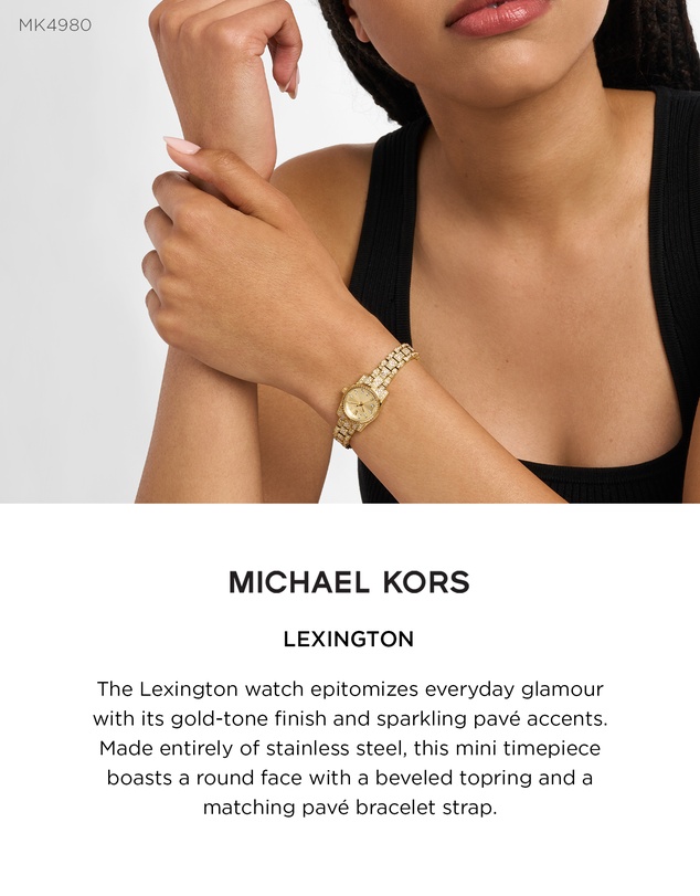 Michael Kors - Lexington Gold Analogue Watch