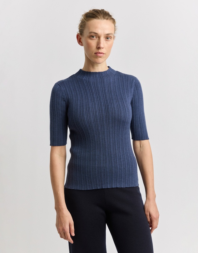 Toorallie - Variegated Rib Top