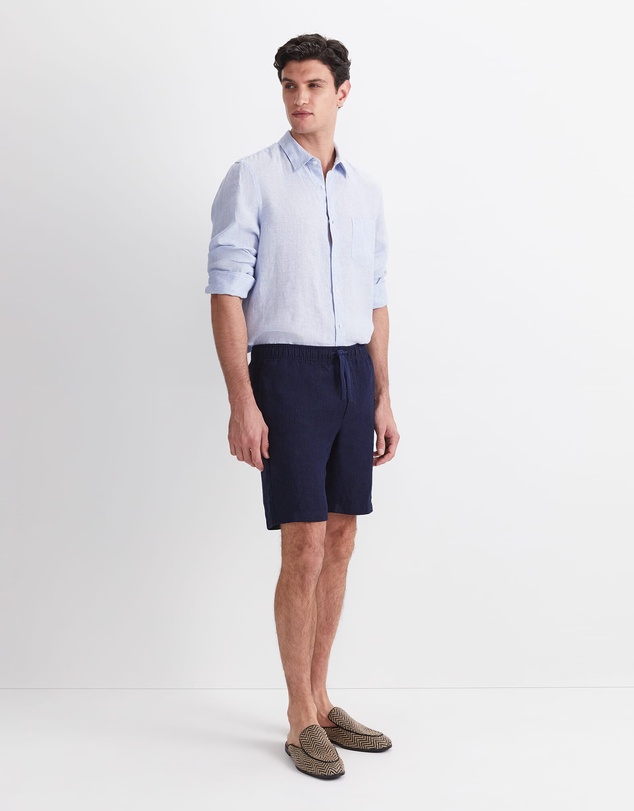 Sportscraft - Caffery Yarn Dyed Linen Short