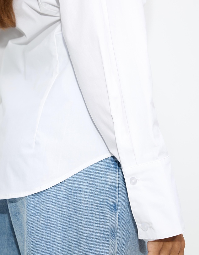 Dazie - Em Asymmetrical Button Up Shirt
