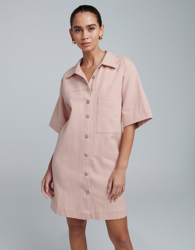 ST MRLO - Lee Denim Shirt Dress