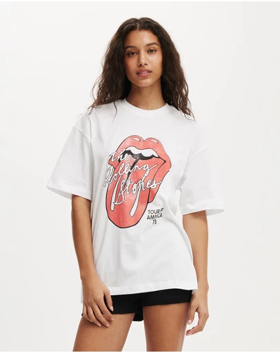 Cotton On - The Lcn Music Boxy Graphic Tee