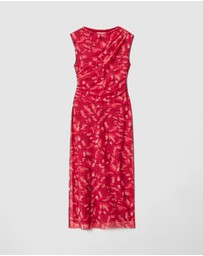 & Other Stories - Draped Sleeveless Midi Dress