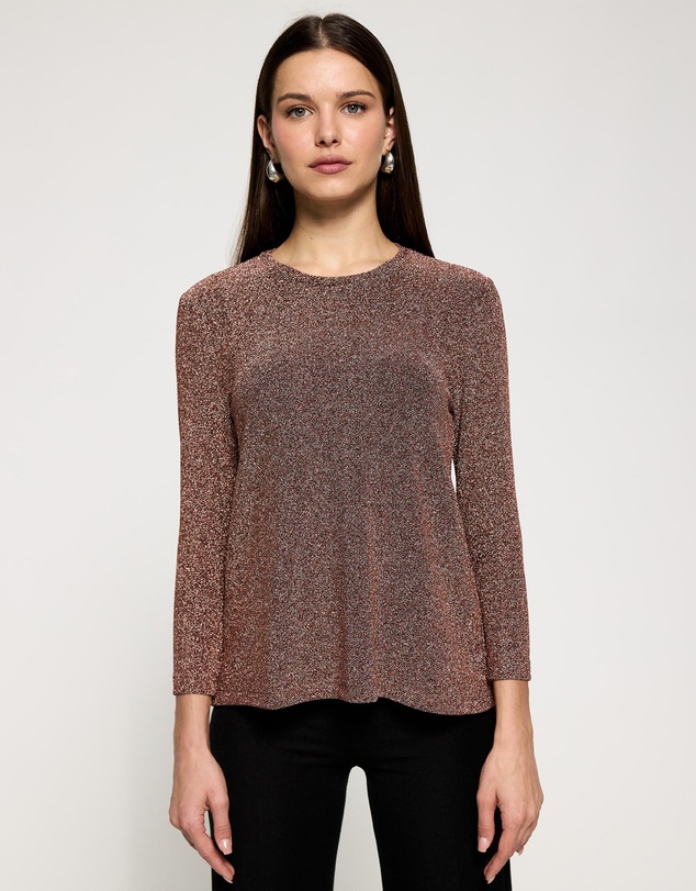 Lindsay Nicholas New York - Disco Glitter Top