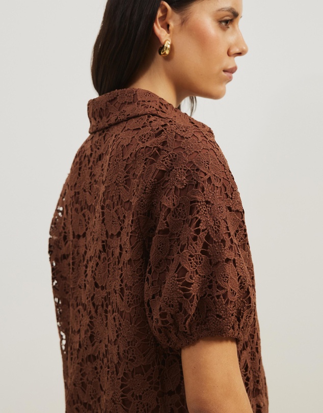 Atmos&Here - Rio Broderie Shirt Dress