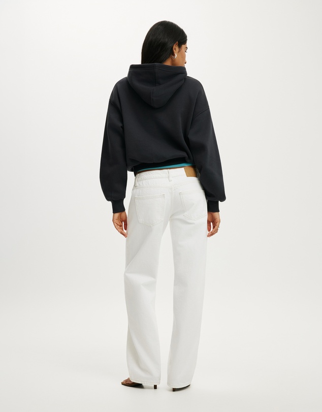 Cotton On - Boxy Fleece Hoodie