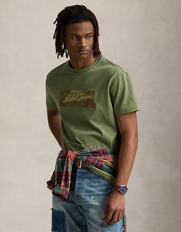 Polo Ralph Lauren - Classic Fit Embroidered Jersey T-Shirt