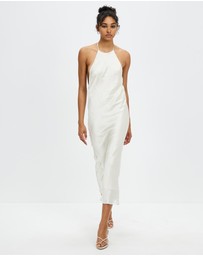 Third Form - Crush Bias Halter Dress