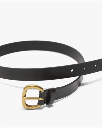 Country Road - Skinny Solid Buckle Belt