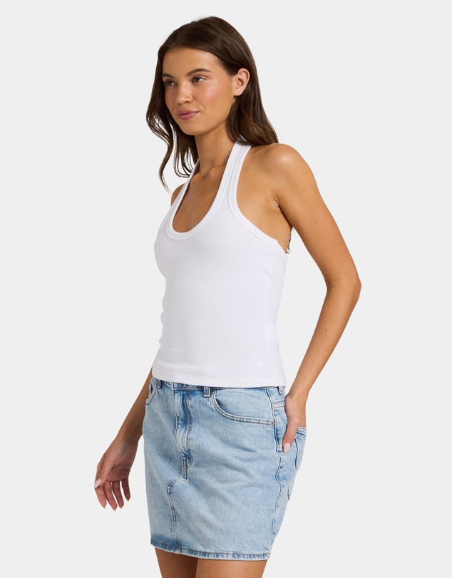 Roxy - Womens Base Rib Halter Tank Top