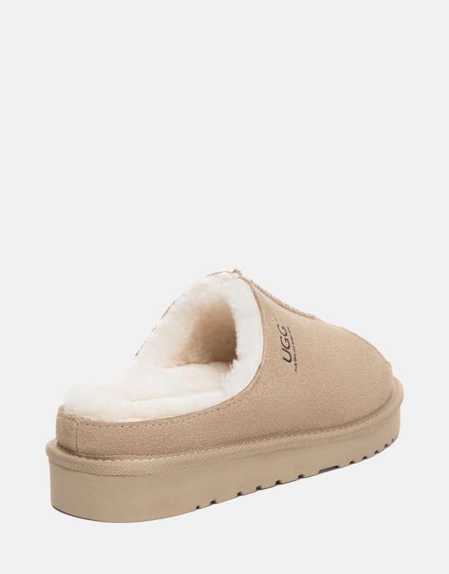 EVERAU - Australian Shepherd Ugg Colven Cow Suede Upper Loafer Oxfords Flats