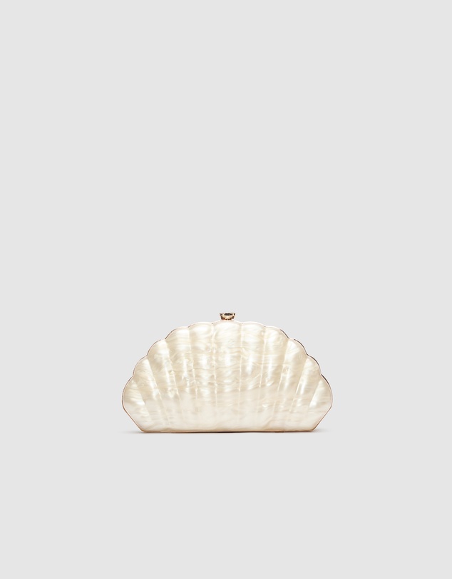 Seed Heritage - Acrylic Shell Clutch