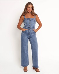 Petal & Pup - Edan Denim Jumpsuit - Denim