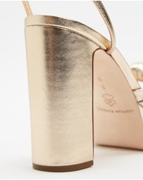 Loeffler Randall - Rivka Leather Knot Platform Sandals
