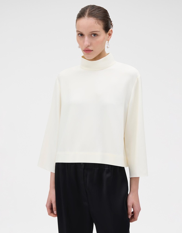 Oroton - Scarf Detail Top