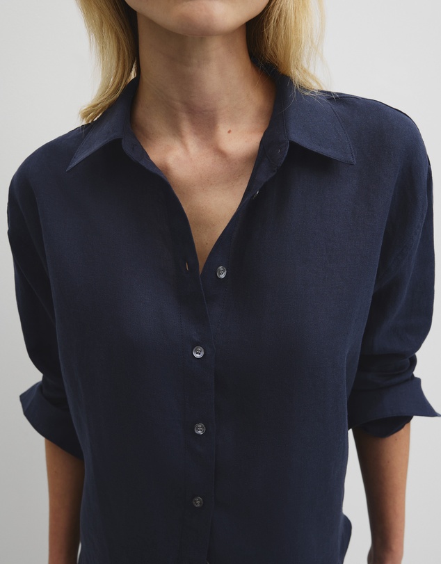 Country Road - Oversized Linen Shirt